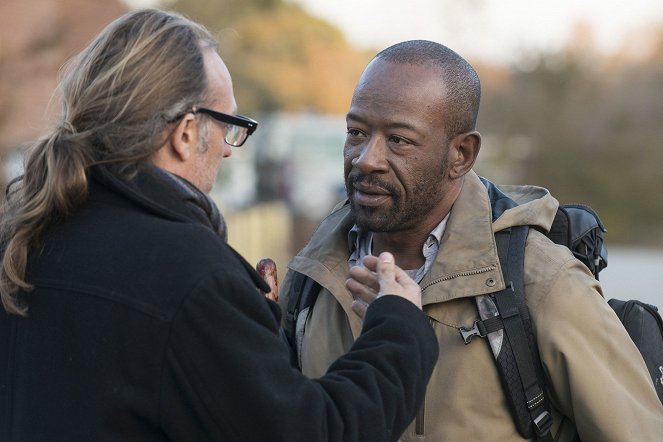 Żywe trupy - Pokonaj - Z realizacji - Lennie James