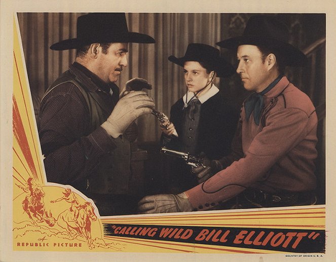 Calling Wild Bill Elliott - Lobbykarten