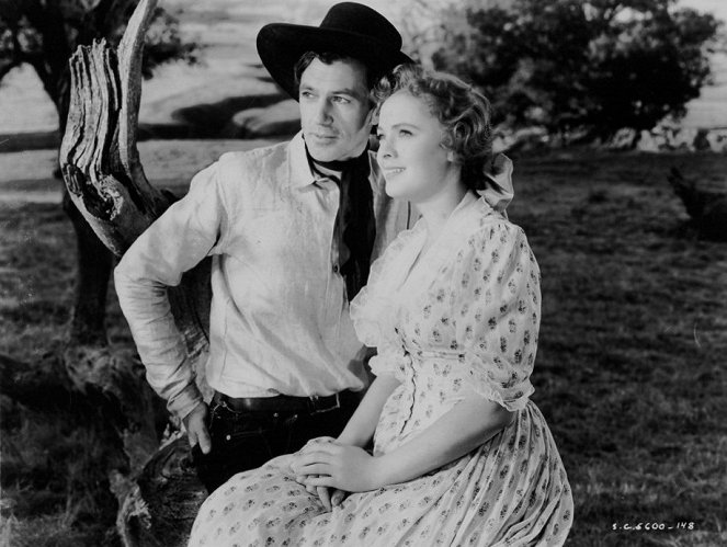 The Westerner - Do filme - Gary Cooper, Doris Davenport