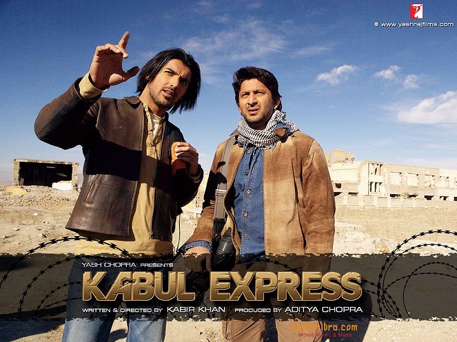 Kabul Express - Lobbykarten - John Abraham, Arshad Warsi