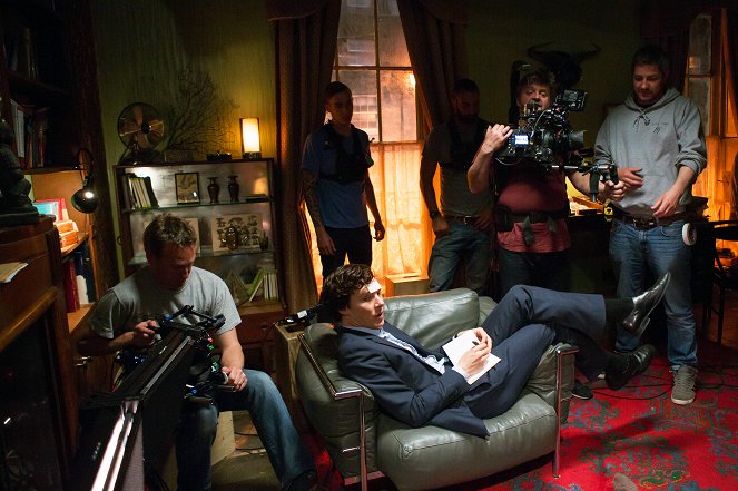 Sherlock - A hármak jele - Forgatási fotók - Benedict Cumberbatch