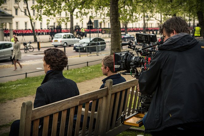 Sherlock - Im Zeichen der Drei - Dreharbeiten