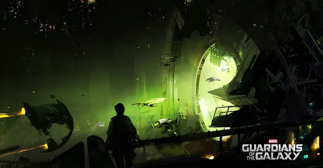 Guardiões da Galáxia - Concept Art