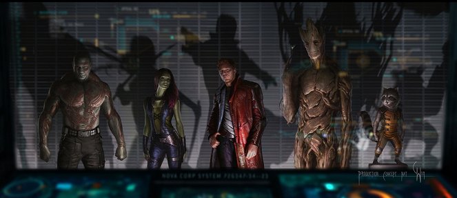 Guardians of the Galaxy - Konseptikuvat