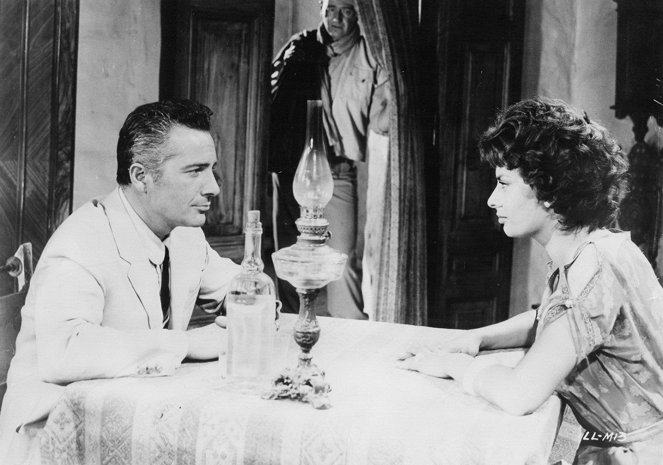 Arenas de muerte - De la película - Rossano Brazzi, John Wayne, Sophia Loren