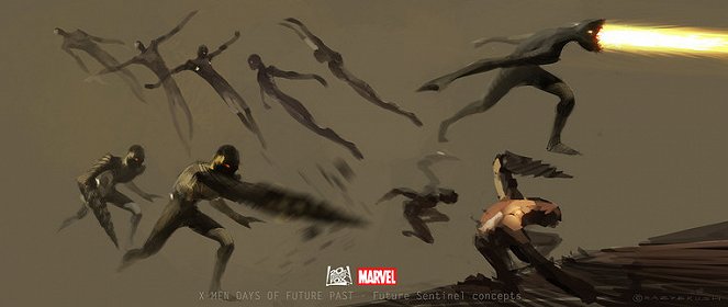 X-Men: Días del futuro pasado - Arte conceptual