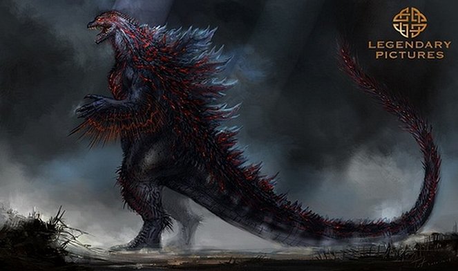 Godzilla 3D - Grafika koncepcyjna