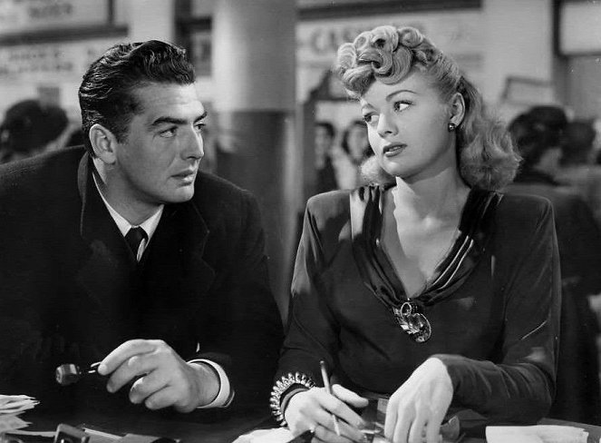 Victor Mature, Shelley Winters
