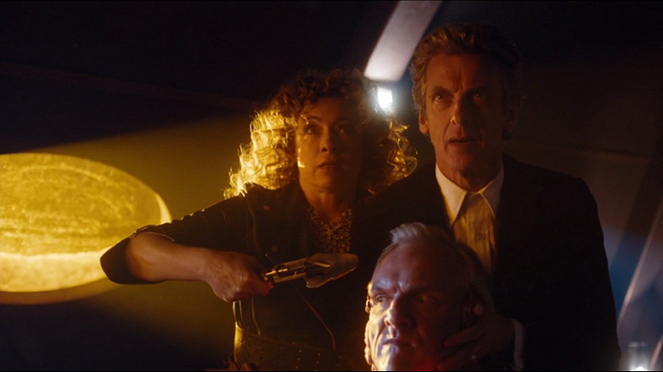 Doktor Who - Mężowie River Song - Z filmu - Alex Kingston, Greg Davies, Peter Capaldi