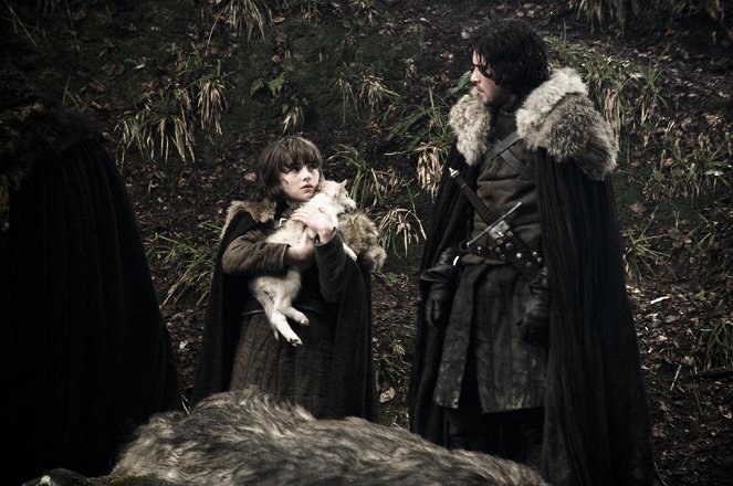 Game of Thrones - Season 1 - Winter Is Coming - Photos - Isaac Hempstead-Wright, Kit Harington