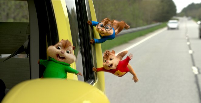 Alvin y las ardillas: Fiesta sobre ruedas - De la película