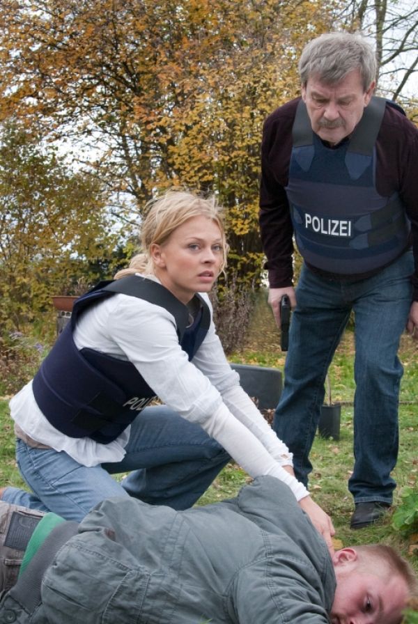 Polizeiruf 110 - Season 40 - Ein todsicherer Plan - Photos - Isabell Gerschke, Wolfgang Winkler, Martin Wißner