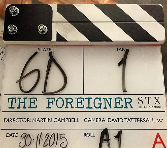 The Foreigner - Tournage