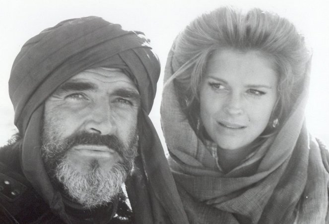 Vítr a lev - Z filmu - Sean Connery, Candice Bergen