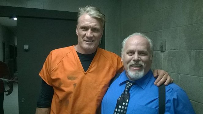 Caged to Kill - Dreharbeiten - Dolph Lundgren, D.L. Walker