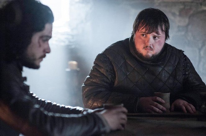 Hra o trůny - Matčino milosrdentsví - Z filmu - Kit Harington, John Bradley