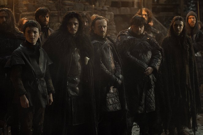 Game Of Thrones - Die Kriege, die da kommen - Filmfotos - Brenock O'Connor, Kit Harington, Ben Crompton, John Bradley, Hannah Murray
