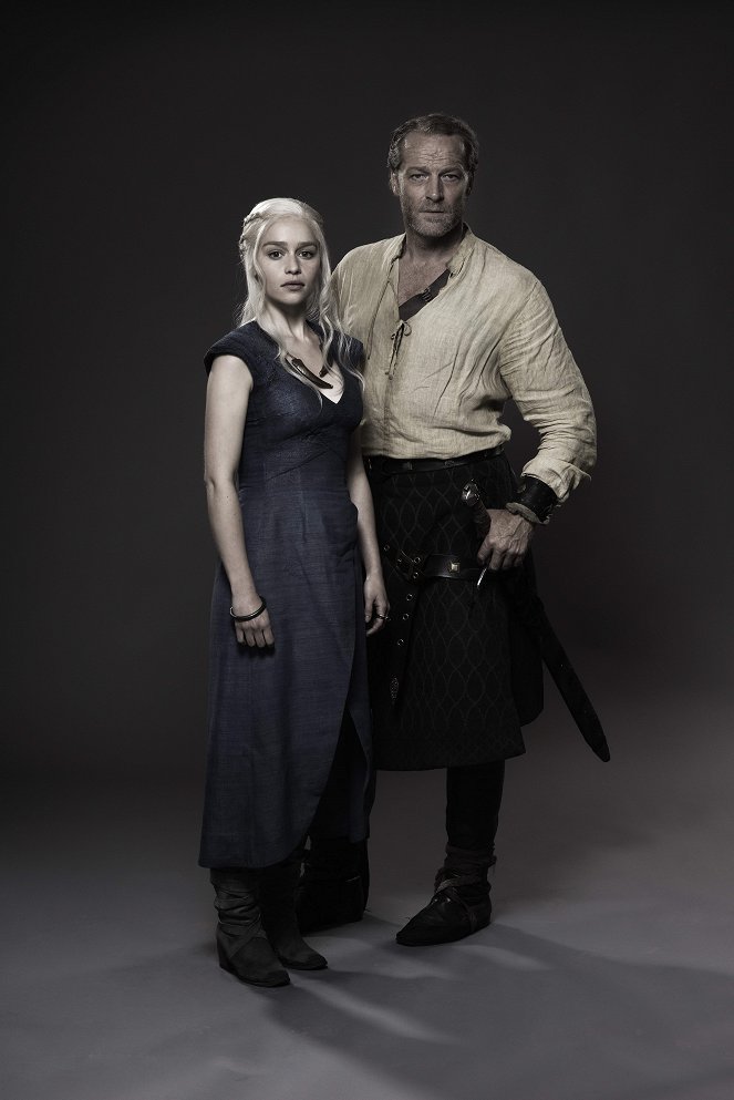 Trónok harca - Season 4 - Promóció fotók - Emilia Clarke, Iain Glen
