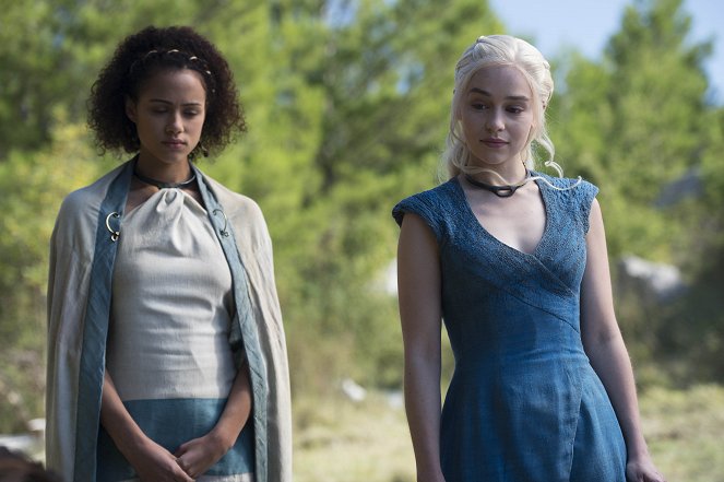 Game of Thrones - Season 4 - Two Swords - Do filme - Nathalie Emmanuel, Emilia Clarke