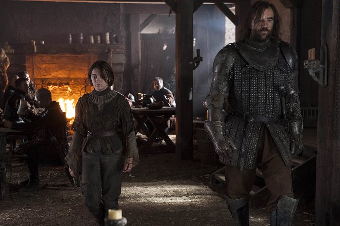 Game Of Thrones - Season 4 - Zwei Schwerter - Filmfotos - Maisie Williams, Rory McCann