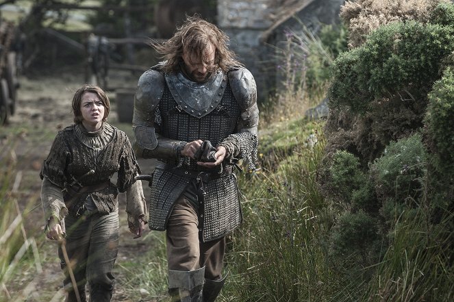 Game of Thrones - Breaker of Chains - Kuvat elokuvasta - Maisie Williams, Rory McCann