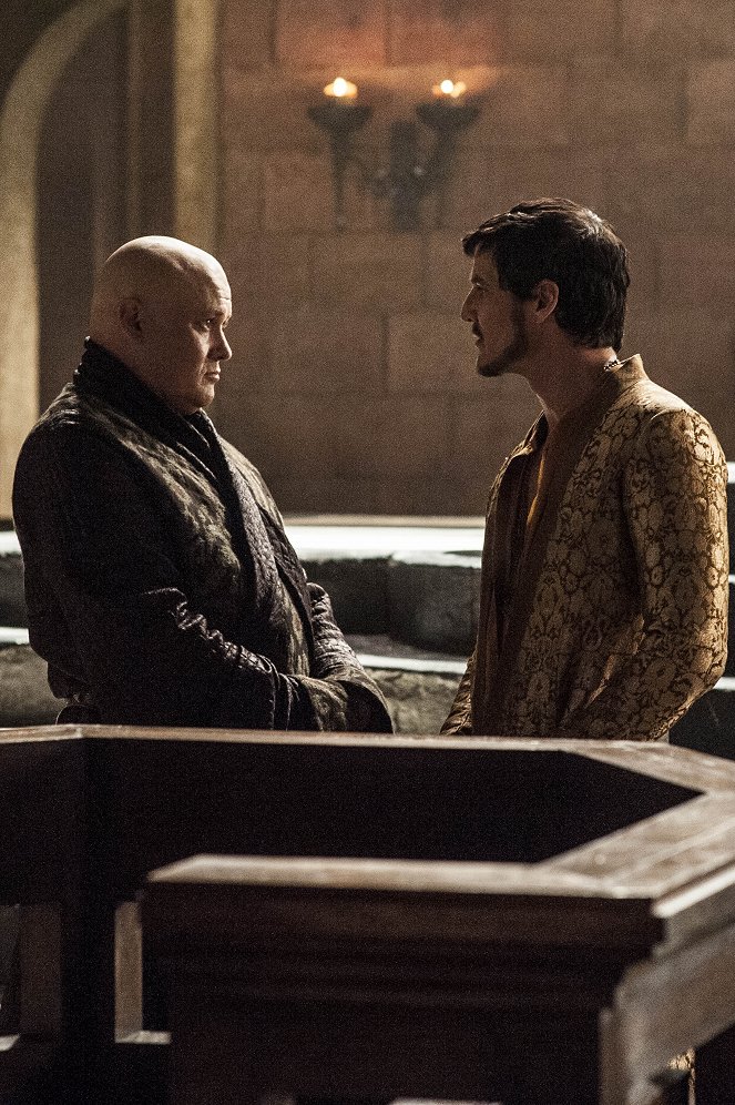 Game of Thrones - The Laws of Gods and Men - Van film - Conleth Hill, Pedro Pascal