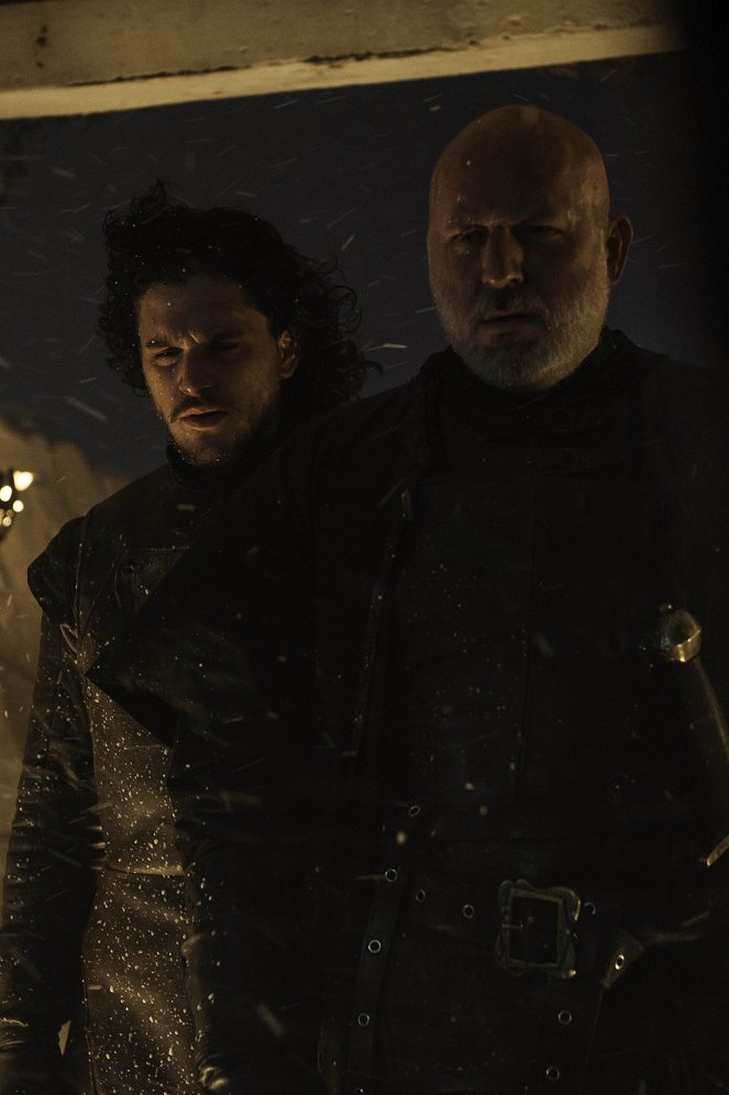 Game of Thrones - Season 4 - The Watchers on the Wall - Photos - Kit Harington, Dominic Carter