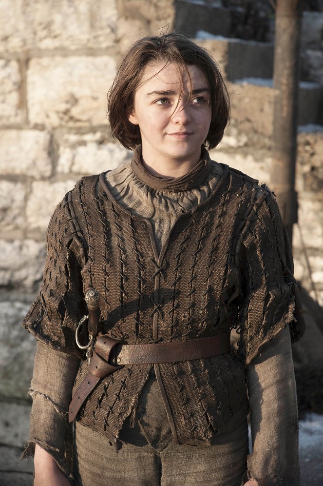Game of Thrones - Season 4 - The Children - Van film - Maisie Williams
