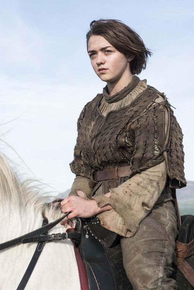 Game of Thrones - Season 4 - The Children - Van film - Maisie Williams