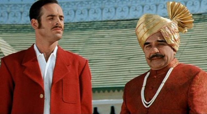 Lagaan - tenkrát v Indii - Z filmu - Paul Blackthorne, Kulbhushan Kharbanda