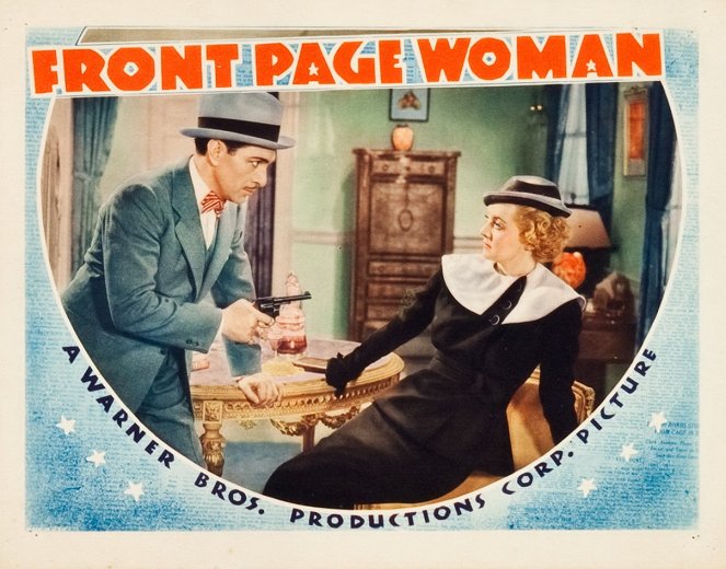 Front Page Woman - Lobbykarten - Bette Davis