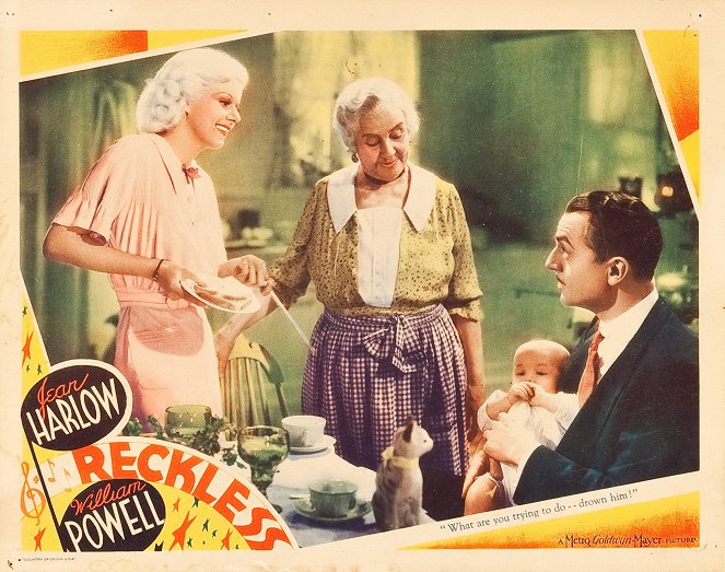 Reckless - Lobby karty - Jean Harlow, May Robson, William Powell