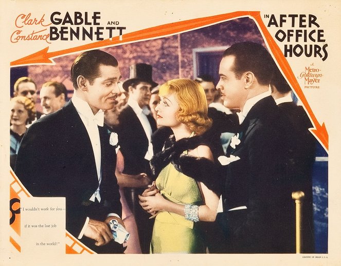 After Office Hours - Lobby Cards