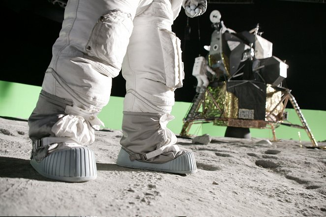 Mise na Měsíc 3D - Z natáčení