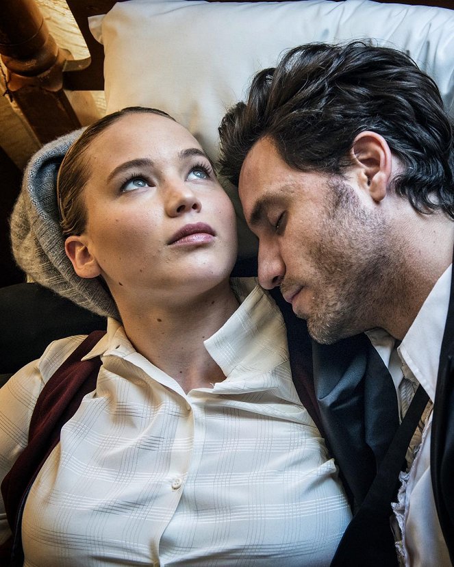 Podnikavá Joy - Z natáčení - Jennifer Lawrence, Édgar Ramírez