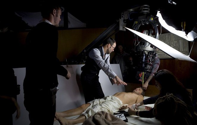 Egy egyedülálló férfi - Forgatási fotók - Tom Ford, Colin Firth