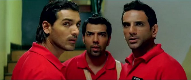 Dhoom - De la película - John Abraham, Sanjay M. Singh