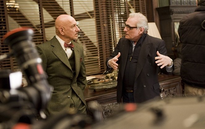 Viharsziget - Forgatási fotók - Ben Kingsley, Martin Scorsese