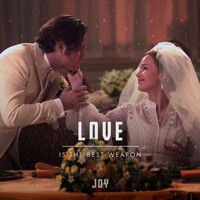 Joy – Alles außer gewöhnlich - Werbefoto - Edgar Ramirez, Jennifer Lawrence