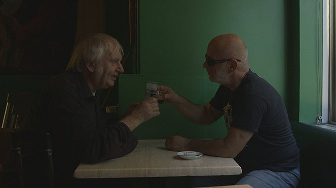 Faut savoir se contenter de beaucoup - Kuvat elokuvasta - Noël Godin, Jean-Marc Rouillan