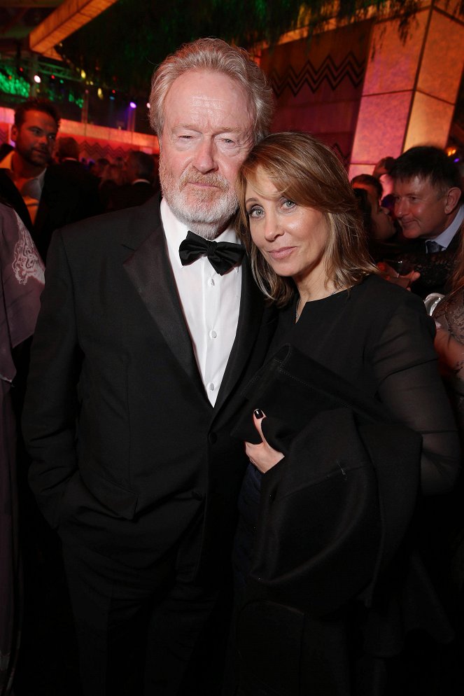 The 73rd Golden Globe Awards - Events - The 73rd Golden Globe Awards - Ridley Scott, Stacey Snider