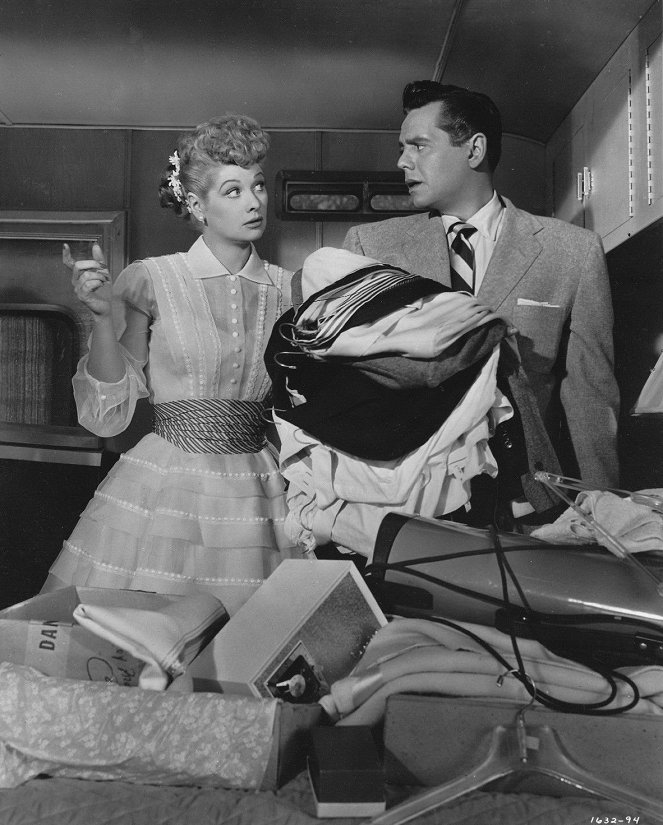 Un remolque larguísimo - De la película - Lucille Ball, Desi Arnaz