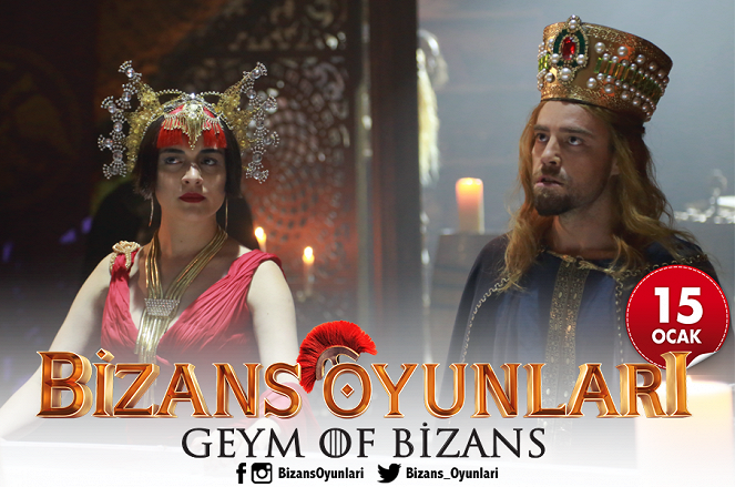 Geym Of Bizans - Lobby Cards - Gonca Vuslateri, Murat Dalkılıç