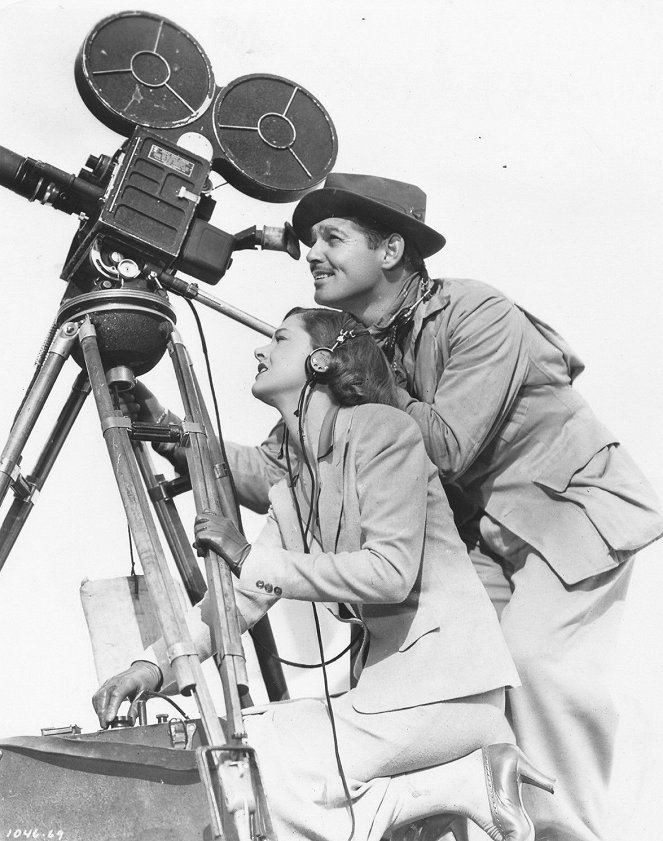 Suoraan tuleen - Kuvat elokuvasta - Myrna Loy, Clark Gable