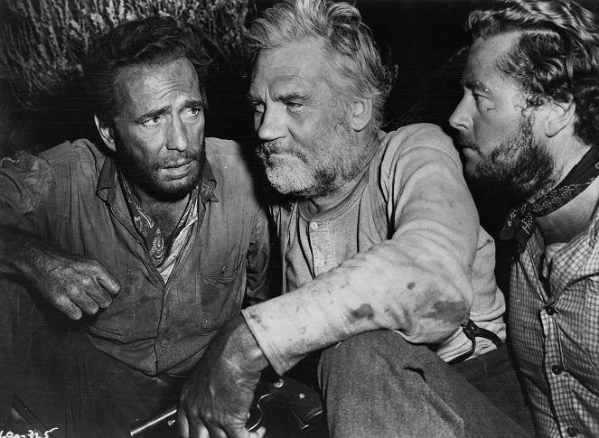 Poklad na Sierra Madre - Z filmu - Humphrey Bogart, Walter Huston, Tim Holt