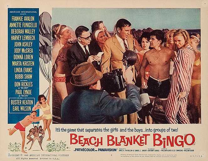 Beach Blanket Bingo - Lobby Cards