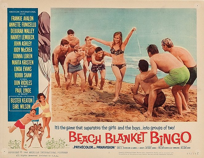 Beach Blanket Bingo - Lobby Cards