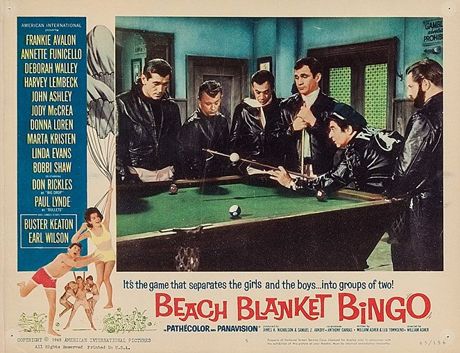 Beach Blanket Bingo - Lobby Cards