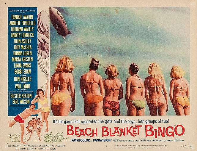 Beach Blanket Bingo - Cartes de lobby
