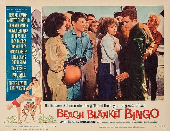 Beach Blanket Bingo - Lobby Cards